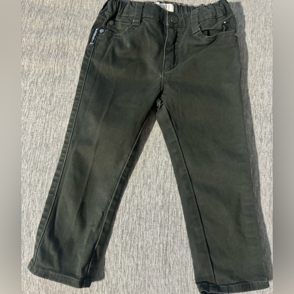 Armani Jeans Kids Olive Bottoms - Size 18 mos.